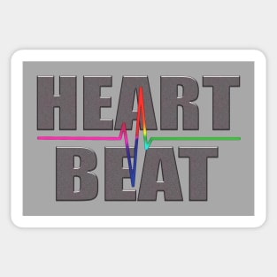 Heartbeat Sticker